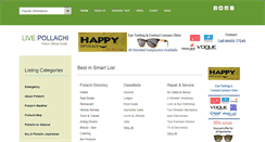 Desktop Screenshot of livepollachi.com